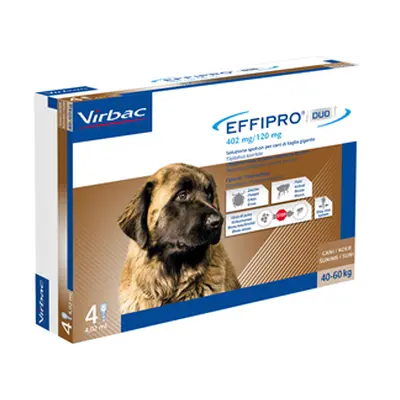 Effipro Duo - Antiparassitario per Cani 40-60kg