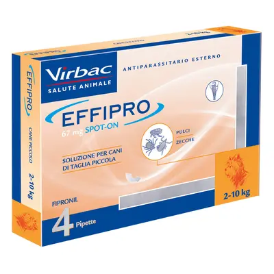 Effipro 4pip 2-10kg Cani - Antiparassitario Efficace per Cani di Piccola Taglia