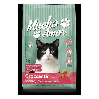 MUCHOAMOR GATTO CROCCH 2KG MAN/POL/VERD