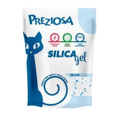 PREZIOSA GATTO LETTIERA IGIENICA SILICA GEL TALCO 2,25 KG