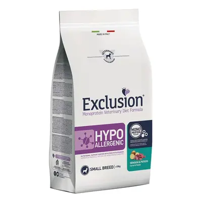 Exclusion monoprotein veterinary diet formula hypoallergenic venison and potato small 2 kg