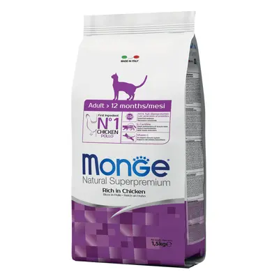 Monge natural superpremium secco gatto adult cat 1,5 kg