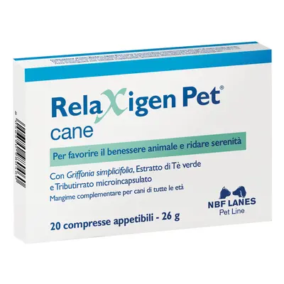 Relaxigen Pet Cane - Blister da 20 Compresse Appetibili per il Benessere del Tuo Cane