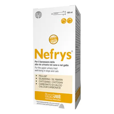 Nefrys veg 100 100 ml con siringa dosatrice alimento complementare per cani e gatti