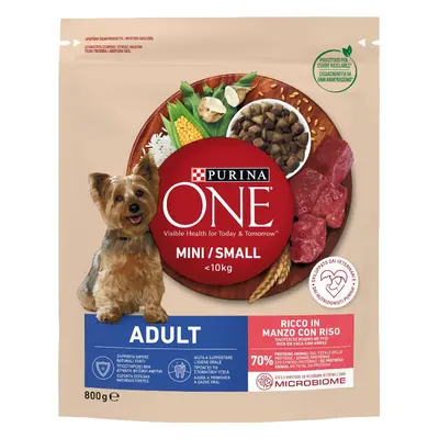 PURINA ONE MY DOG 800GR ADULTO MANZ/RISO