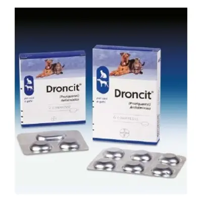 Droncit 6cpr 50mg - Antiparassitario per Cani e Gatti