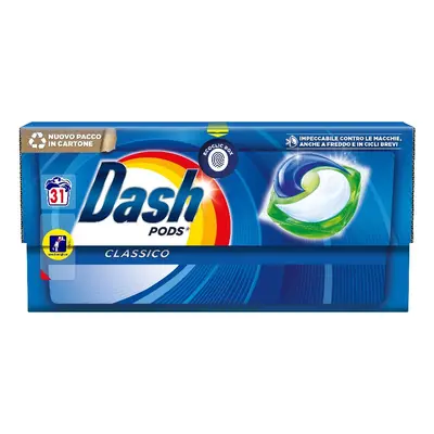 DASH ECODOSI PODS 31 PEZZI - Detersivo Efficace per Lavatrice