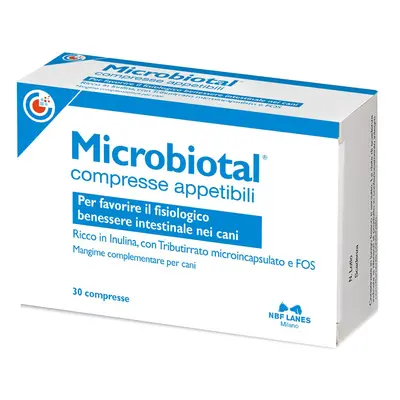 Microbiotal cane blister 30 compresse appetibili