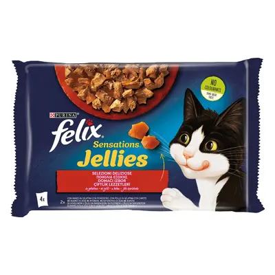 FELIX SENSAT GATTO 4X85GR MAN/POM-POL/CA