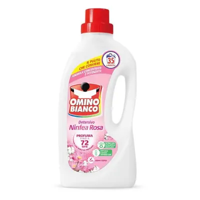 Omino Bianco Liquido Lavatrice Ninfèo Rosa 35 Lavaggi