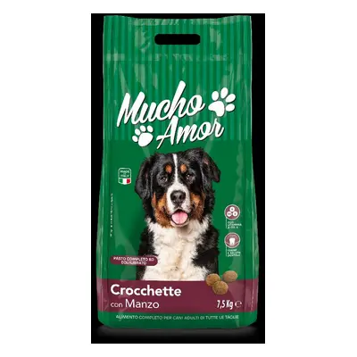 Croccantini Adulti MuChoAmor Manzo 7,5kg