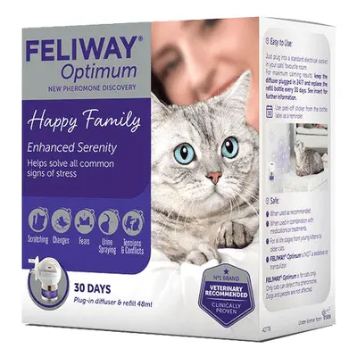 Feliway optimum diffusore + ricarica da 48 ml