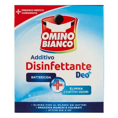 Omino Bianco Additivo Disinfettante per Lavatrice 450g