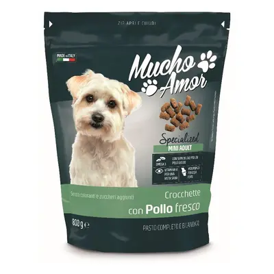 Croccantini MUCHOAMOR Cane Giovane 800gr - Nutrizione Completa per Cani