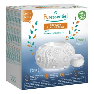 Diffusore Puressentiel a Calore Dolce Calvi per Aromaterapia