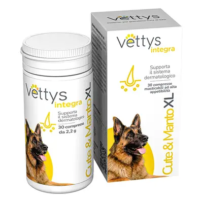 Vettys integra cute & manto xl cane 30 compresse