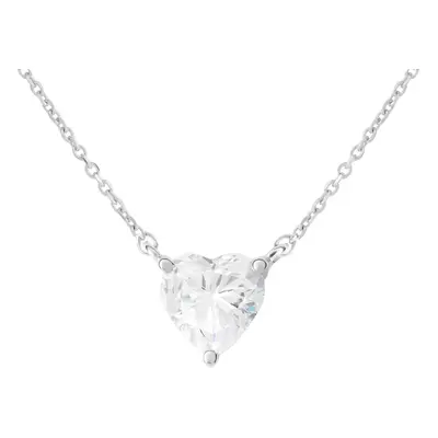 Collana Punto Luce Claire Oro Bianco Cubic Zirconia