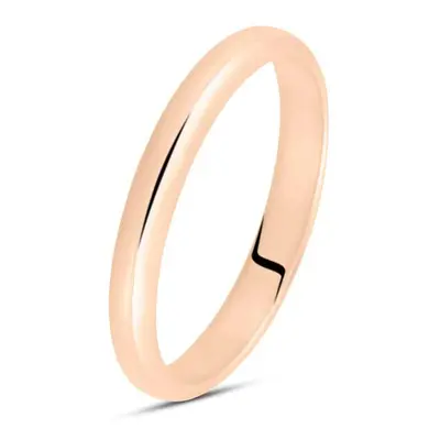 Fede Classica Leggera 3.2 mm Oro Rosa