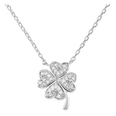 Collana Sophia Oro Bianco Diamante