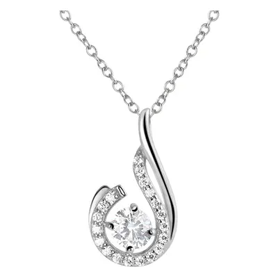 Collana Silver Elegance Argento Rodiato Cubic Zirconia