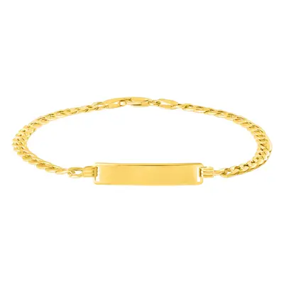 Bracciale Con Targhetta L'homme Or Oro Giallo