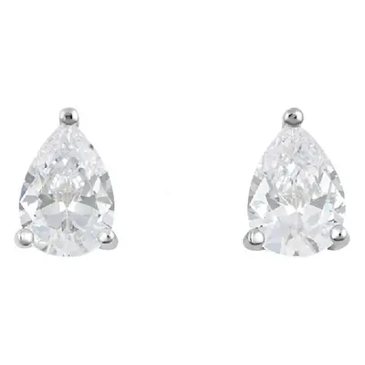 Orecchini Lobo Punto Luce Silver Elegance Argento Rodiato Cubic Zirconia