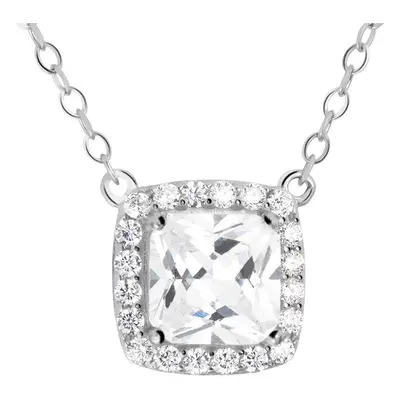 Collana Silver Elegance Argento Rodiato Cubic Zirconia