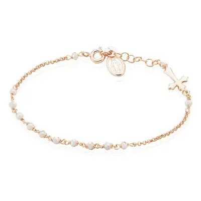 Bracciale Rosario Silver Soul Argento Rosa Cristallo