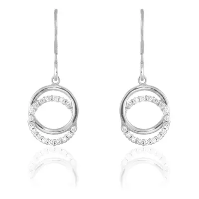 Orecchini Pendenti Silver Shine Argento Rodiato Cubic Zirconia