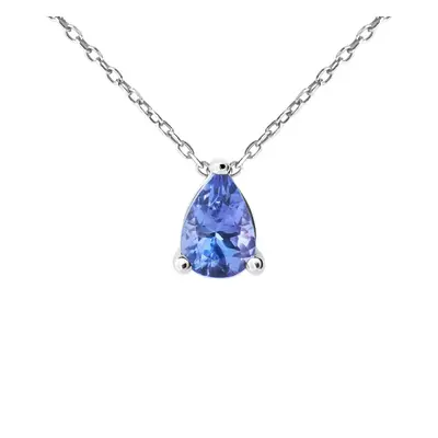 Collana Punto Luce Jasmine Oro Bianco Tanzanite