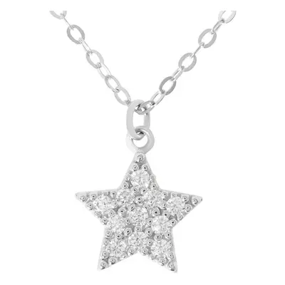 Collana Claire Oro Bianco Cubic Zirconia