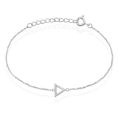 Bracciale Silver Shine Argento Rodiato Cubic Zirconia