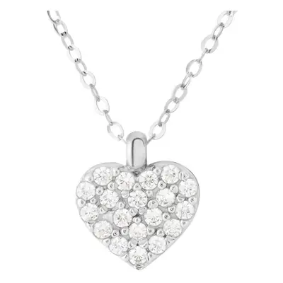 Collana Claire Oro Bianco Cubic Zirconia