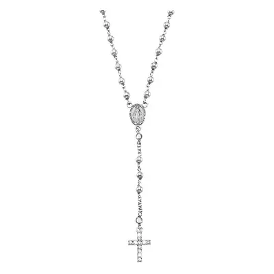 Collana Rosario Silver Soul Argento Rodiato Cubic Zirconia