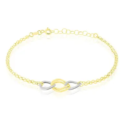 Bracciale Catena Beverly Oro Bicolore