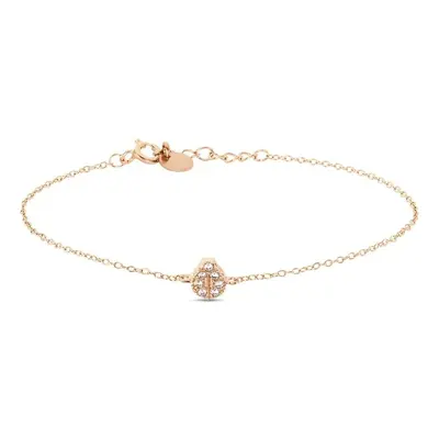 Bracciale Silver Moments Argento Rosa Cubic Zirconia