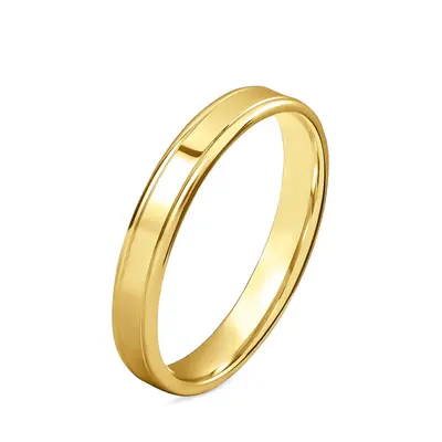 Fede Classica 3.5 mm Oro Giallo