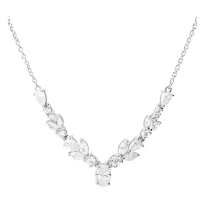 Collana Silver Elegance Argento Rodiato Cubic Zirconia