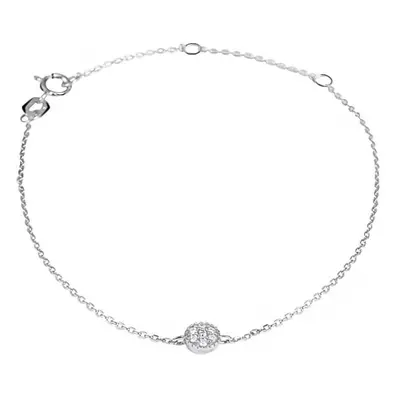 Bracciale Sophia Oro Bianco Diamante