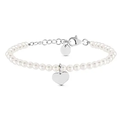 Bracciale Silver Pearls Argento Rodiato Perla sintentica