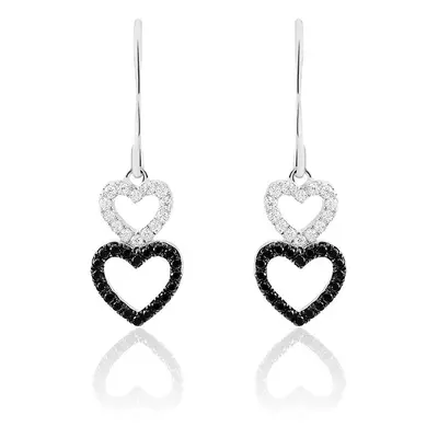 Orecchini Pendenti Silver Shine Argento Rodiato Cubic Zirconia