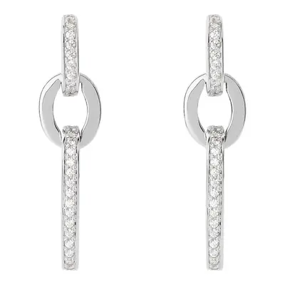 Orecchini Pendenti Silver Shine Argento Rodiato Cubic Zirconia