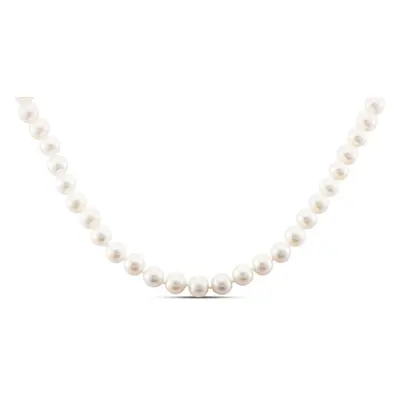 Collana Gold Pearls Oro Bianco Perla D'Acqua Dolce Diamante