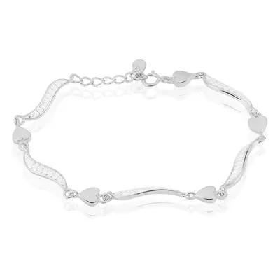 Bracciale Silver Shine Argento Rodiato Cubic Zirconia