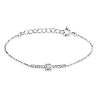 Bracciale Punto Luce Silver Elegance Argento Rodiato Cubic Zirconia