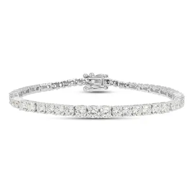 Bracciale Tennis Silver Elegance Argento Rodiato Cubic Zirconia