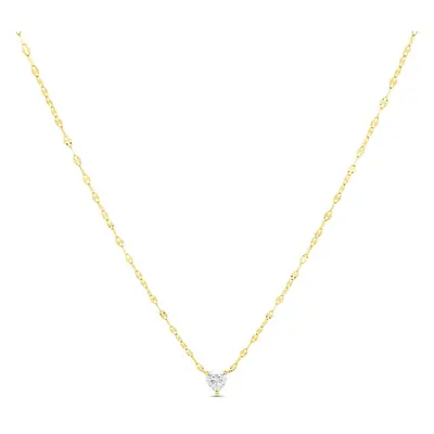 Collana Punto Luce Claire Oro Giallo Cubic Zirconia