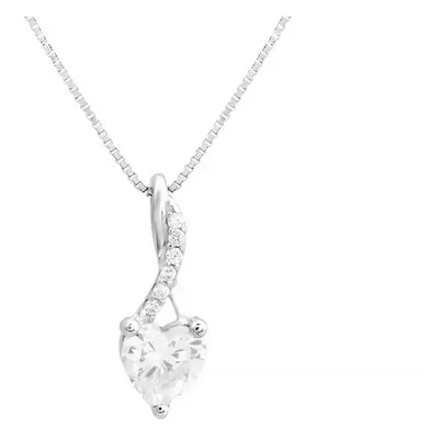 Collana Claire Oro Bianco Cubic Zirconia