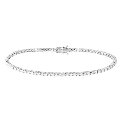 Bracciale Tennis Firmamenti Oro Bianco Diamante