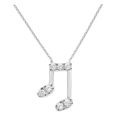 Collana Silver Moments Argento Rodiato Cubic Zirconia